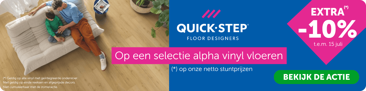 Bouwverlofactie Quick-Step
