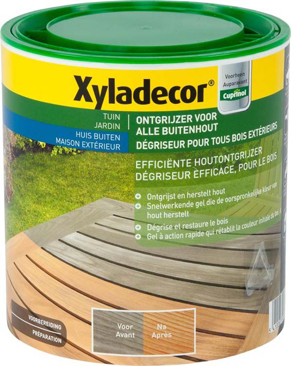 Xyladecor ontgrijzer 1l transparant