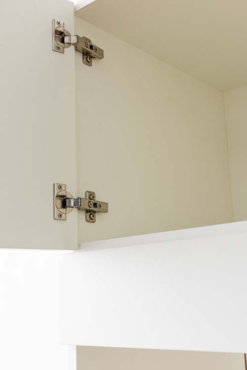 Keukenkast Plenti kolomkast voor oven en koelkast wit 60x208cm