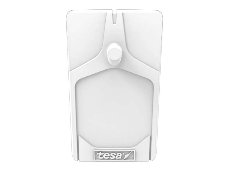 Tesa clou adhésif pour carreaux et 2 pièces de métal blanc