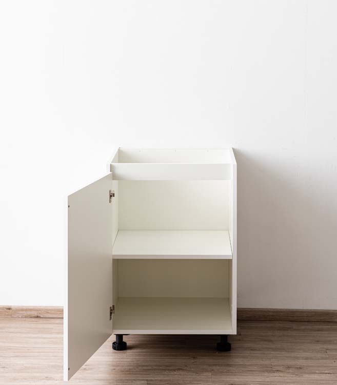 Keukenkast Plenti onderkast wit 60x78cm