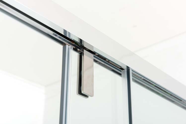 Douchewand Ulrich chroom profiel 88-90x200cm