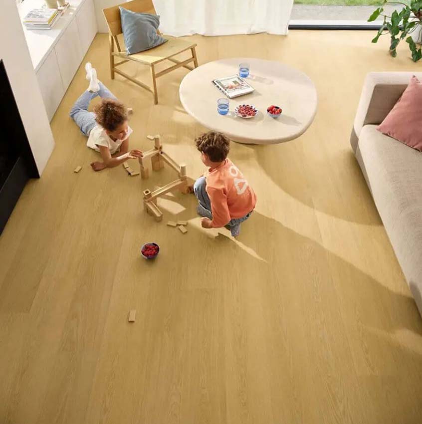 Stratifié Quick-Step Impressive Ultra 12mm chêne whiskey 138x19cm