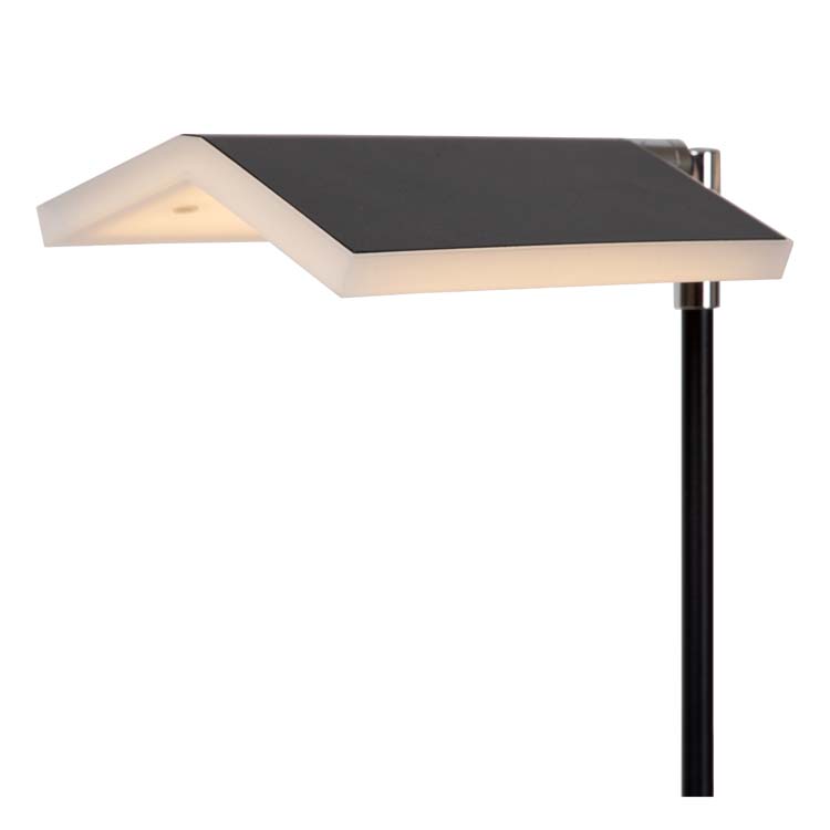 Staande lamp - zwart - H134cm - LED - 12W - 2700/4000K