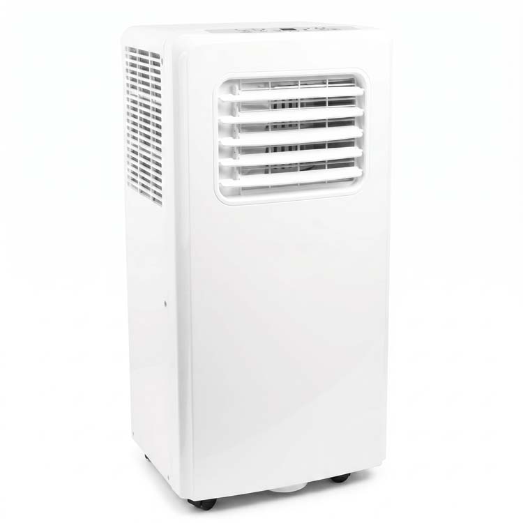 Climatiseur mobile 10500 BTU refroidissement blanc + télécommande