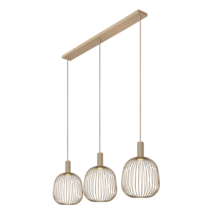 Suspension - Taupe - 116x25x156cm - 3xGU10 (MR11)