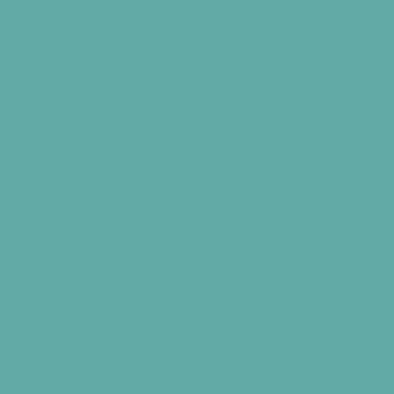 Wandtegel Uni mat turquoise 20x20cm