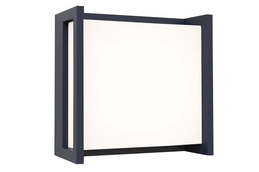Applique murale extérieur - gris - H14cm - LED - 1x7,8W - 4000K - IP54