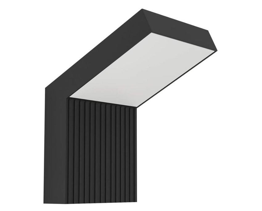 Applique murale - noir - 11x13,5x17,5cm - LED - 1x10W - 3000K