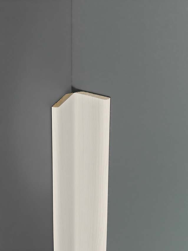 Moulure pliante Maestro MDF hydrofuge birch white 270cm