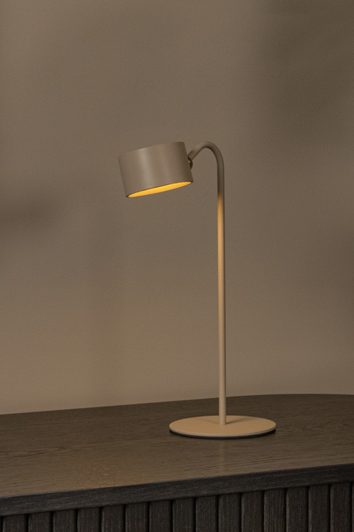 Bureaulamp Prism - taupe - Dimbaar - 3.5W - 2700K/5700K