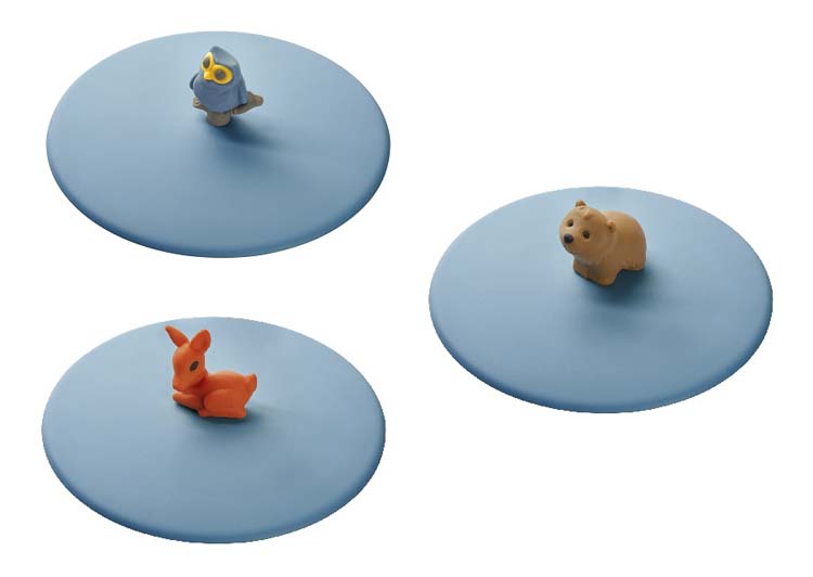 Couvercle de verres Forest Animals D10 cm