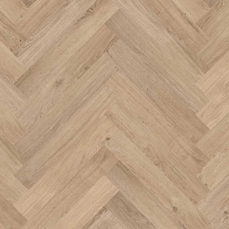 Sol vinyle Floorify Unagi 4,5mm chevron chêne naturel 75x12,5cm