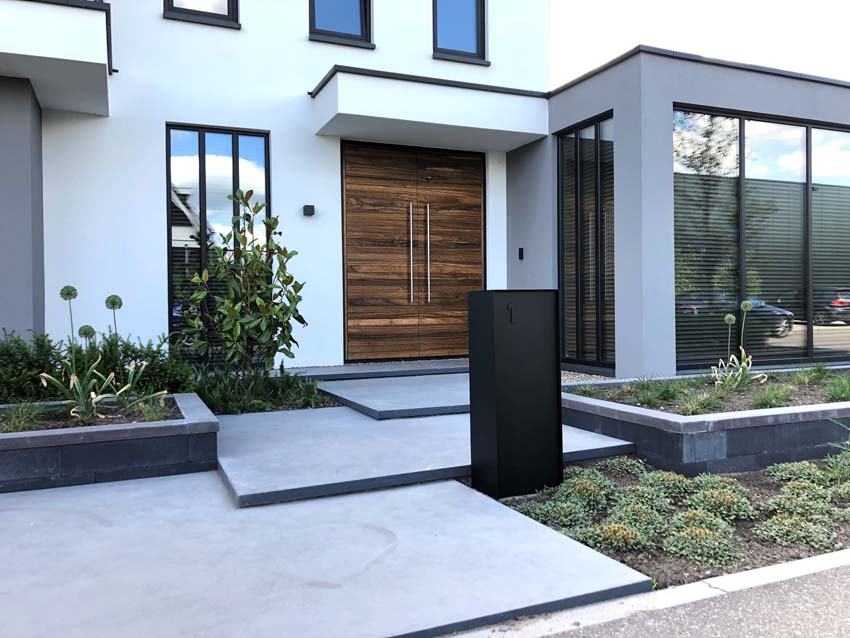 Pakketbrievenbus ONZO (eSafe) Dropbox small back zwart