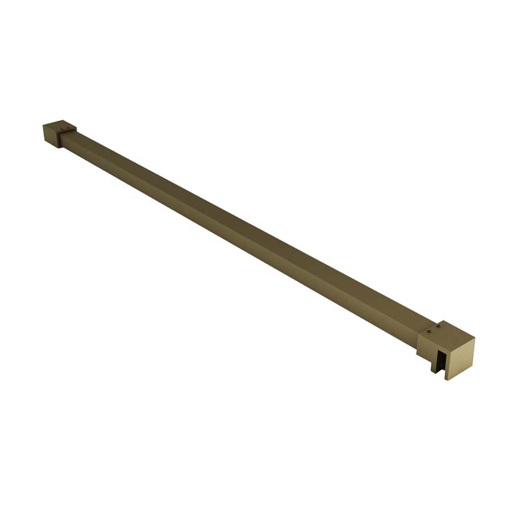 Verstevigingsstang voor douche goud 100 cm