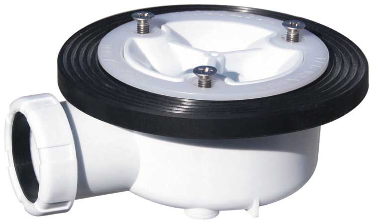 Siphon pour receveur de douche sans cache - 90 mm