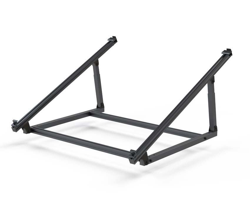 Set van zonnepanelen 800W full black - plug & play - vrijstaand of balkonmontage - incl omvormer + 2 kabels met connector