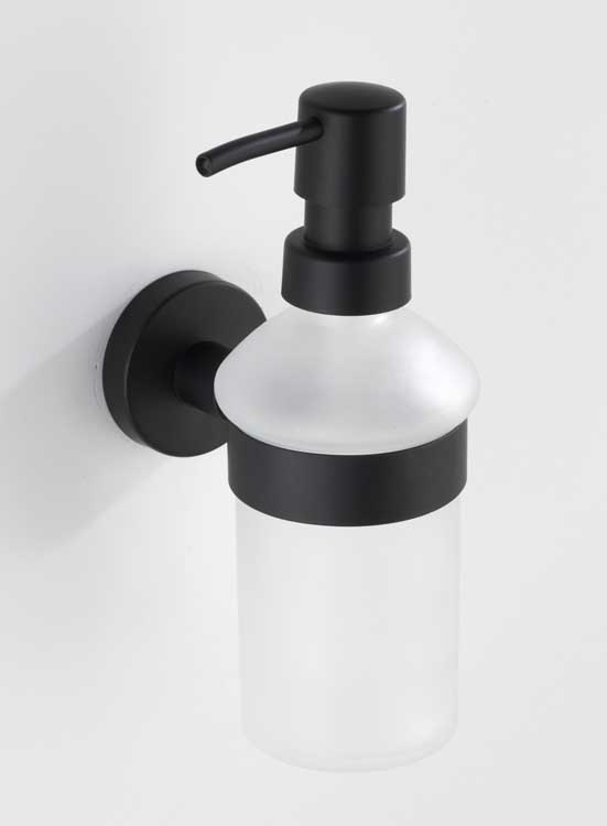 Zeepdispenser Wenko Bosio zwart