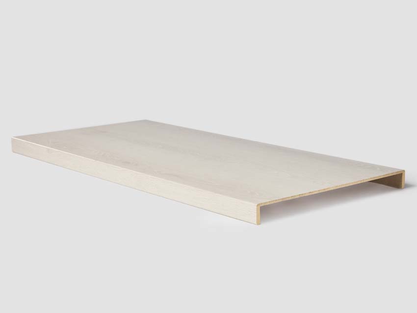 Dubbele traptrede Maestro Colorado oak 130x61x5,6cm