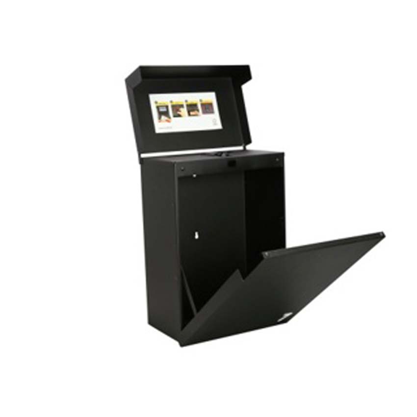 Pakketbrievenbus ONZO (eSafe) Shopperbox Digital antraciet