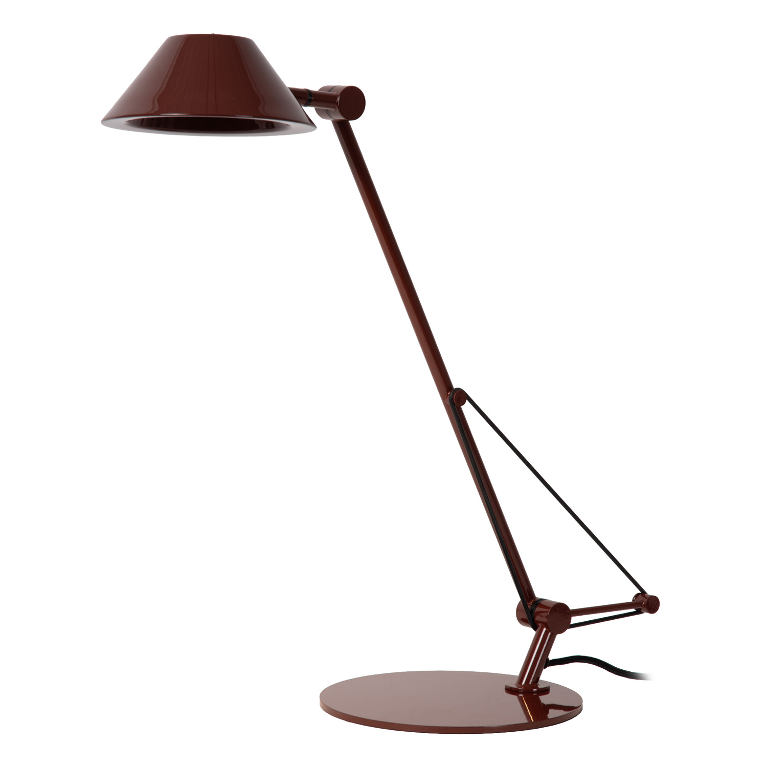 Lampe de bureau - LED - 1X8W 3000K - Bordeaux