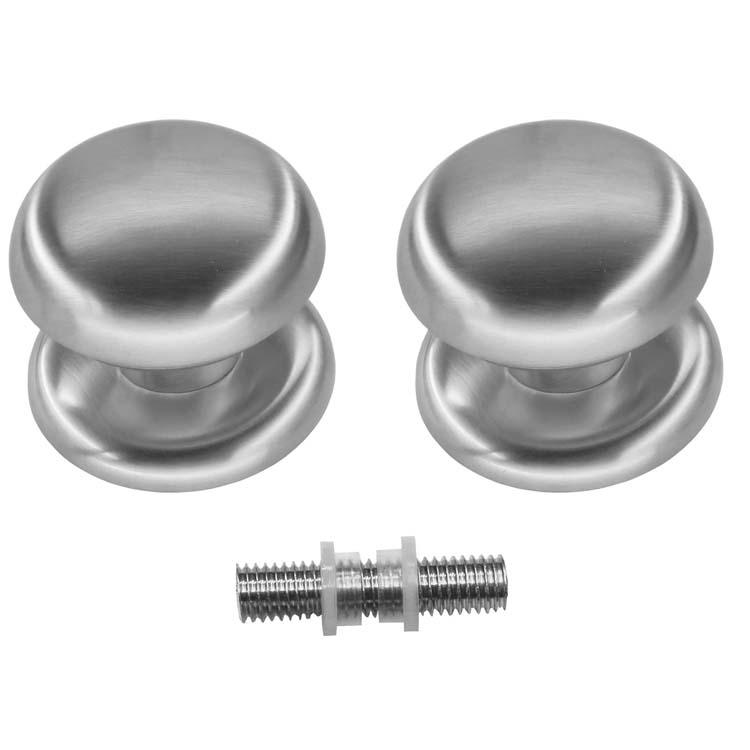 Top pro messina inox look paar voor glas