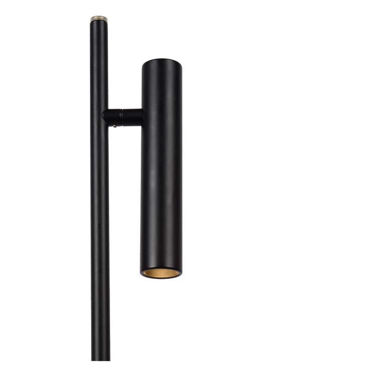 Lucide PHILON - Lampadaire - Ø 23 cm - LED Dim. - 4,5W 3000K - Noir