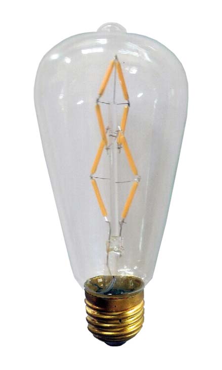 Lampe tube decor LED dimmable E27 4W 130lm