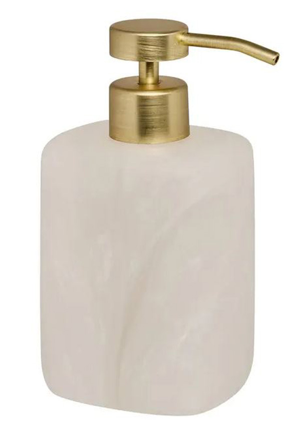 Zeepdispenser Sky polyresin wit 370ml