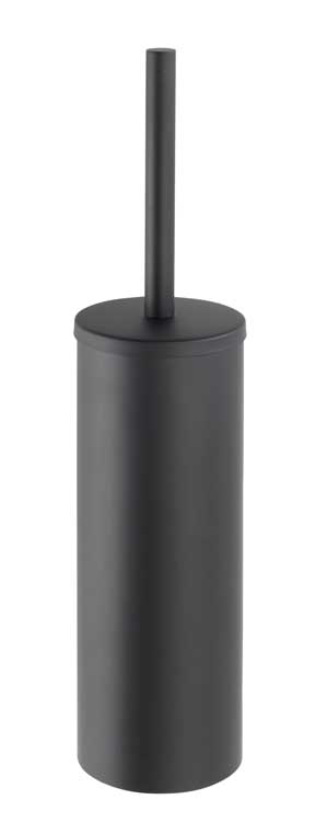 Porte-brosse de toilette fermé Wenko Bosio noir