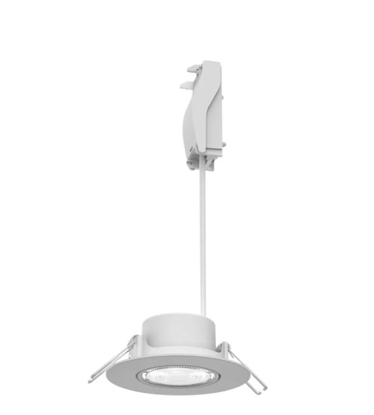Spot encastrable - blanc - Ø9cm - dimmable - LED - 1x5W - 2700K - IP20