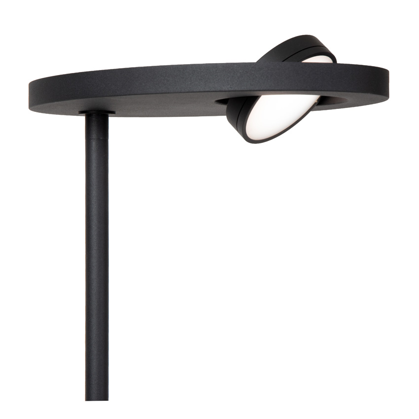 Lucide Essential Ortolan - Vloerlamp - LED dimbaar - CCT - 2700K/4000K - Zwart