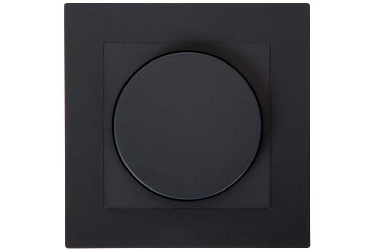 Lucide RECESSED WALL DIMMER NL - Dimmer - 300 Watt 230V - Blanc