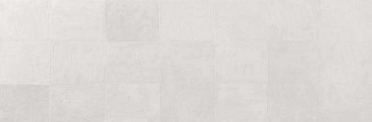 Carrelage mural Oyster White relief 33,3x100cm
