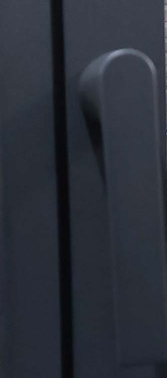 Châssis oscillo-battante 2-VAN ALU Luxio anthracite L1600xH2100mm