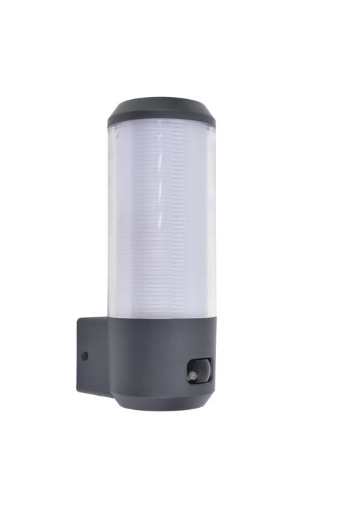 Eclairage extérieur lampe murale gris foncé détecteur