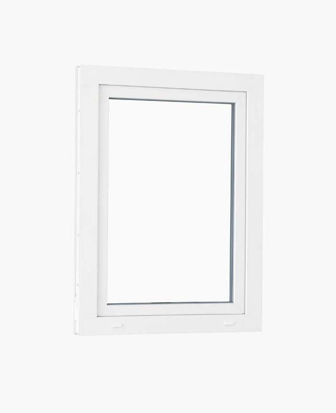 1-VL draaikiepraam pvc Deceuninck Elegant Inf wit/wit B1000xH1200 mm L 1-VL draaikiepraam pvc Deceuninck Elegant Inf wit/wit B1000xH1200 mm L