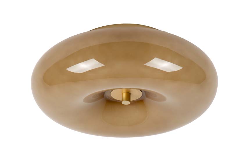 Lucide SENTINO - Plafonnière - Ø 30 cm - 3xG9 - Taupe