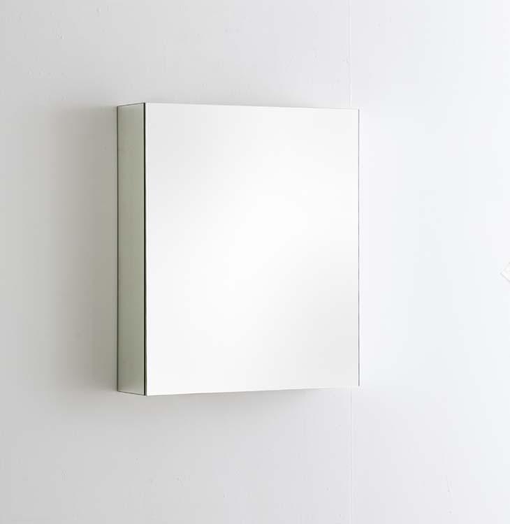 Armoire de toilette Tim avec portes miroir double 60x70cm