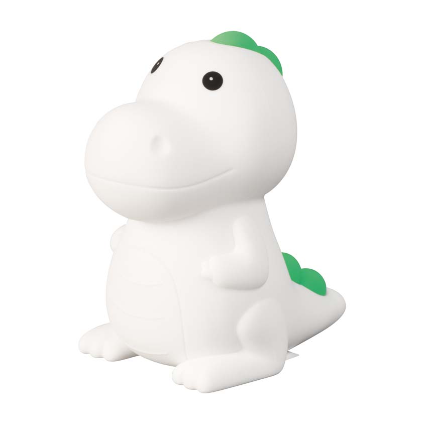 Tafellamp Dinosaurus - Wit - 13,5x8,5x14cm - Dimbaar - LED - 1x0,6W