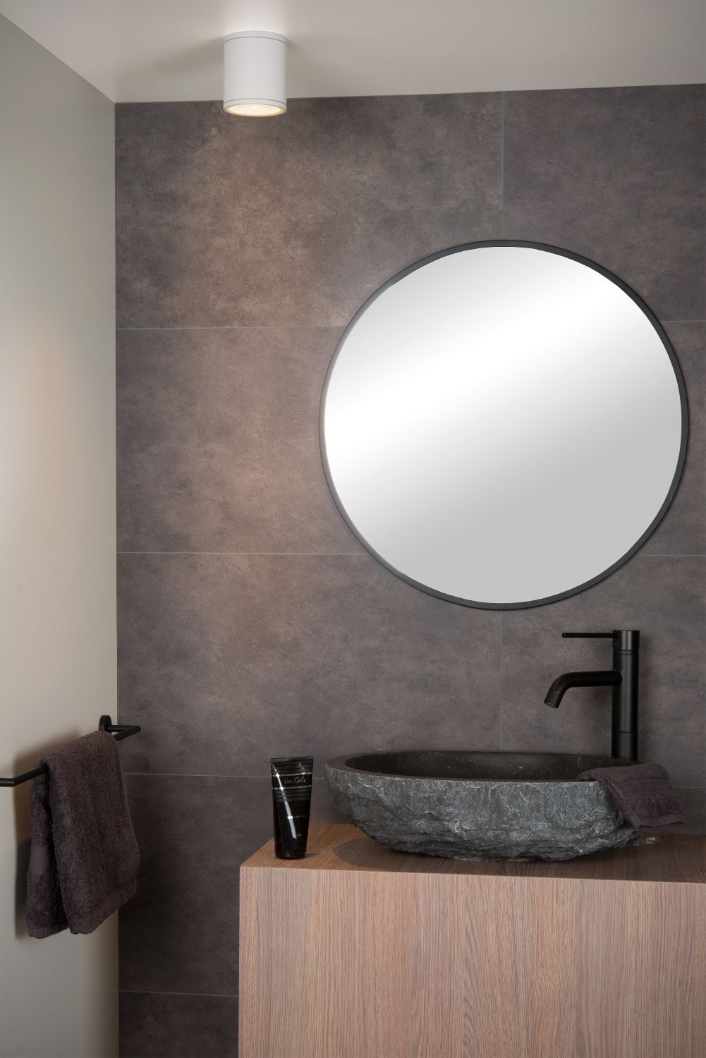 AVEN Plafondspot Rond Badkamer Gu10/50W  Wit