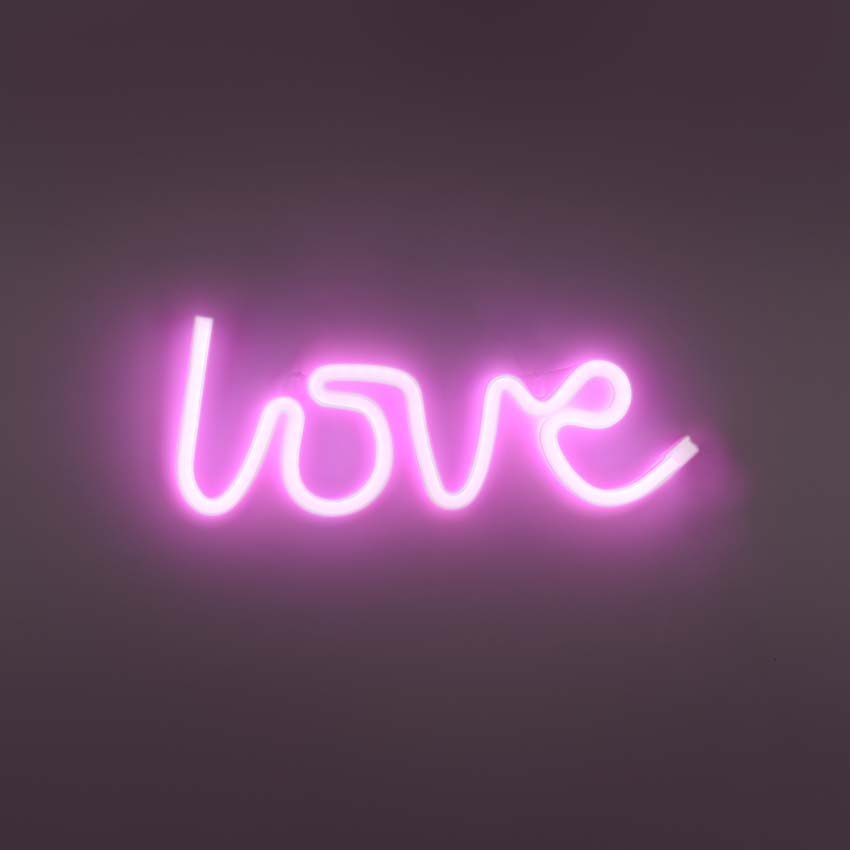 Applique murale - Love - 34,3x2x12,5cm - LED - 1x6,5W