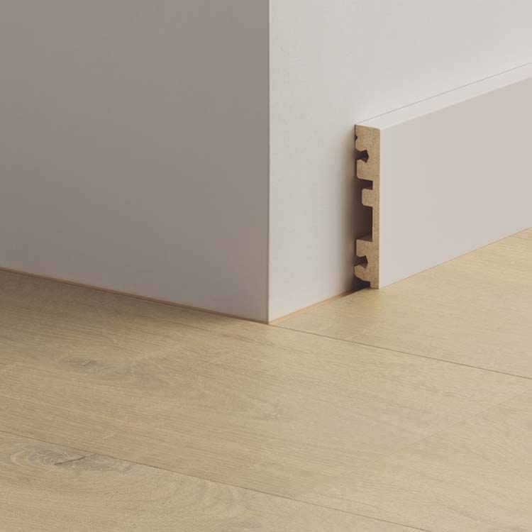 Quick-Step plinthe parquet à peindre 77x14x2400mm