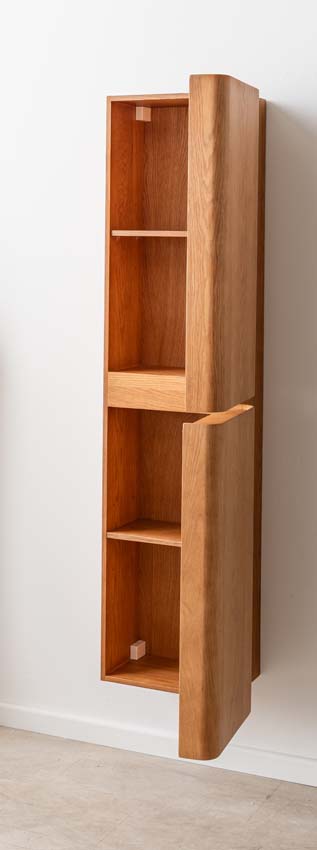 Kolomkast Floris eik hangend 170x40x35cm Kolomkast Floris eik hangend 170x40x35cm