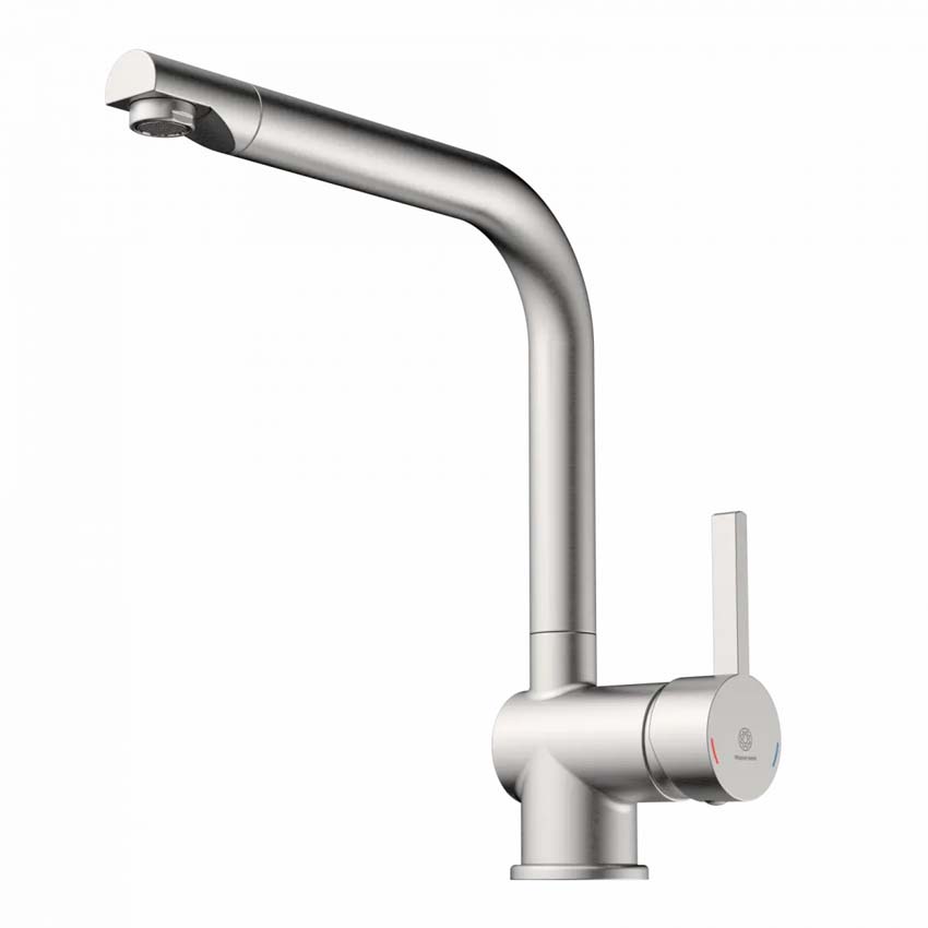 Robinet de cuisine Wasserwerk WK 4 aspect inox