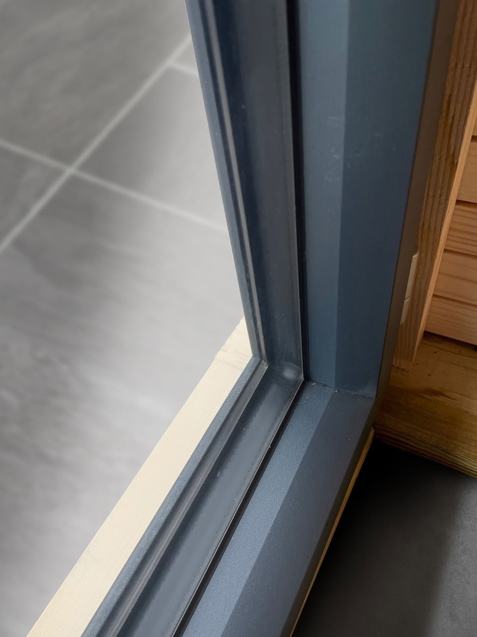 Studio de jardin Amelia M + terrasse bois de pin naturel 680x300x236cm double porte