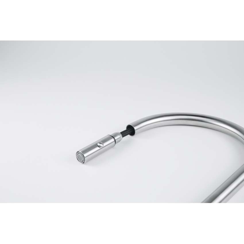 Robinet de cuisine Franke Eos Neo inox avec bec extractible