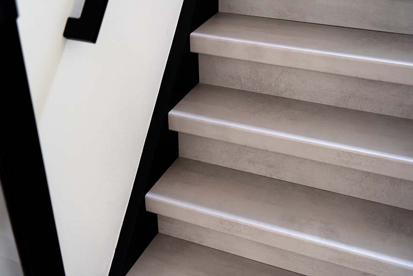 Dubbele traptrede Maestro Light grey stone 130x61x5,6cm