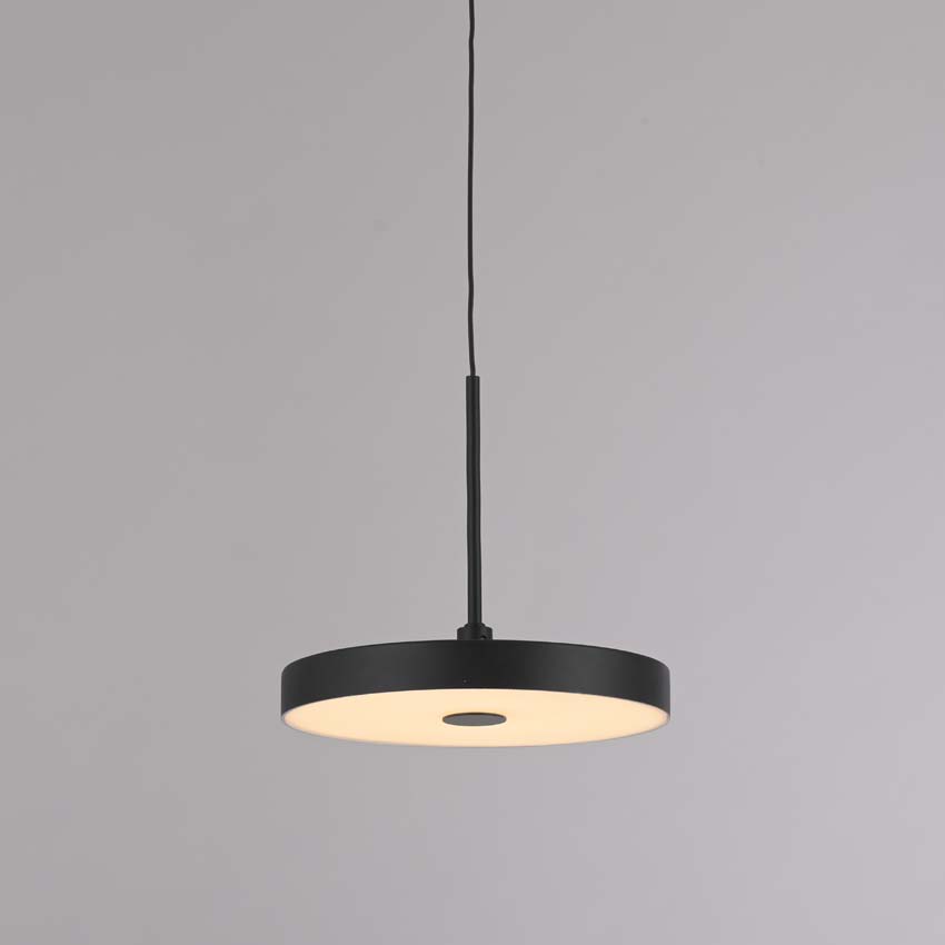 Hanglamp Easy Lift - Zwart - Ø15,2cm - Dimbaar - 1x6,8W - 3000K