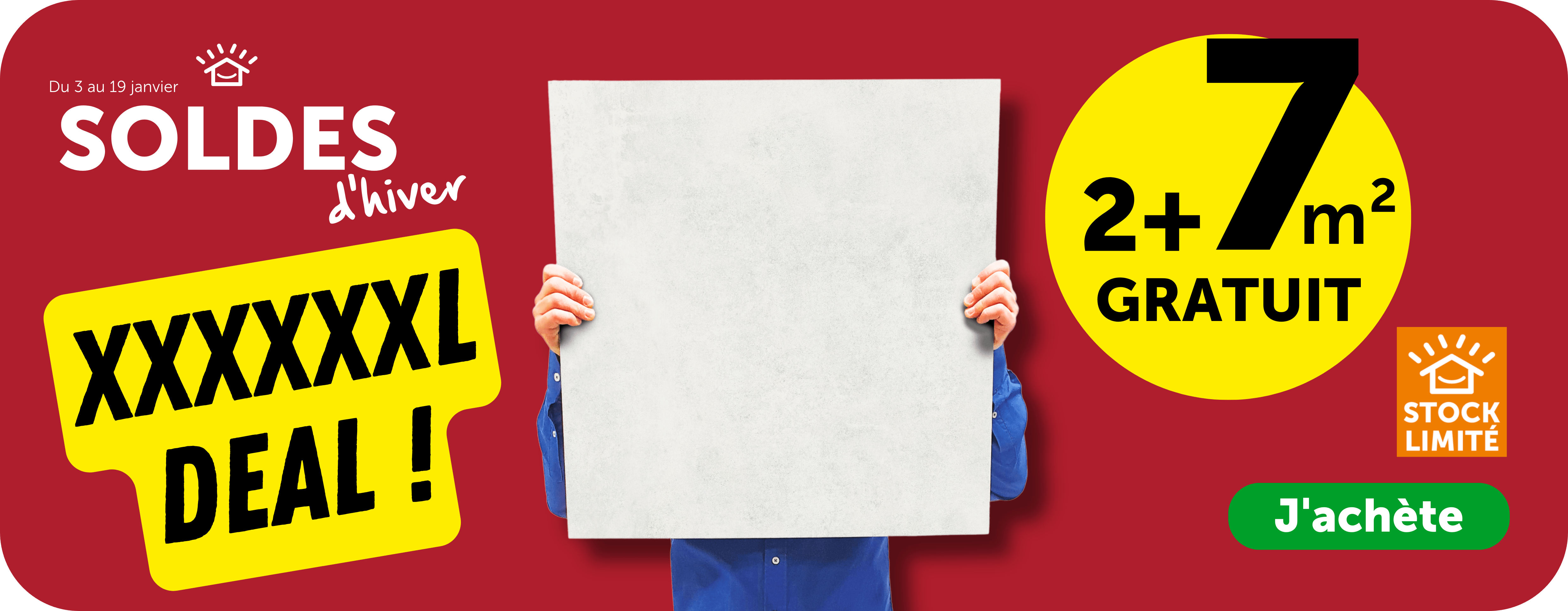 XXXXXXL Deal carrelage Village